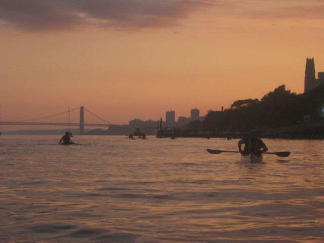 Dawn on Hudson, NYC 2012.