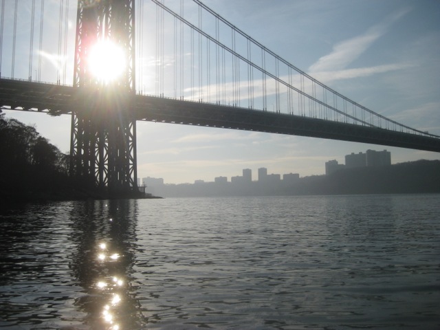 The George Washington Bridge.