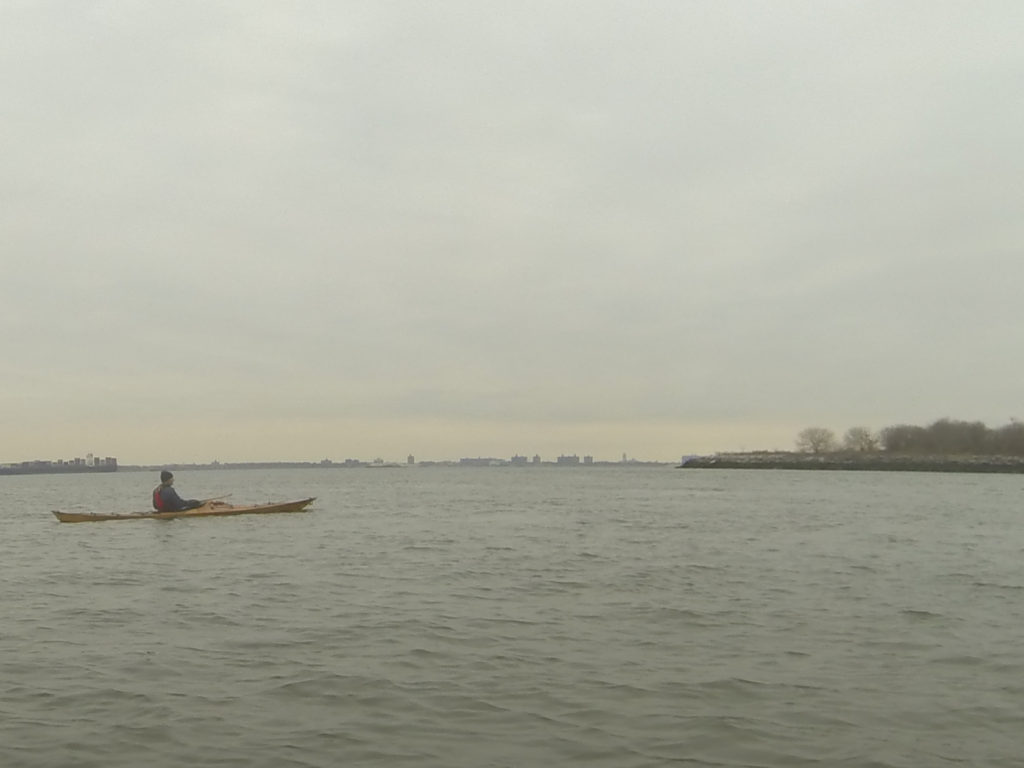 Approaching Hoffman Island.