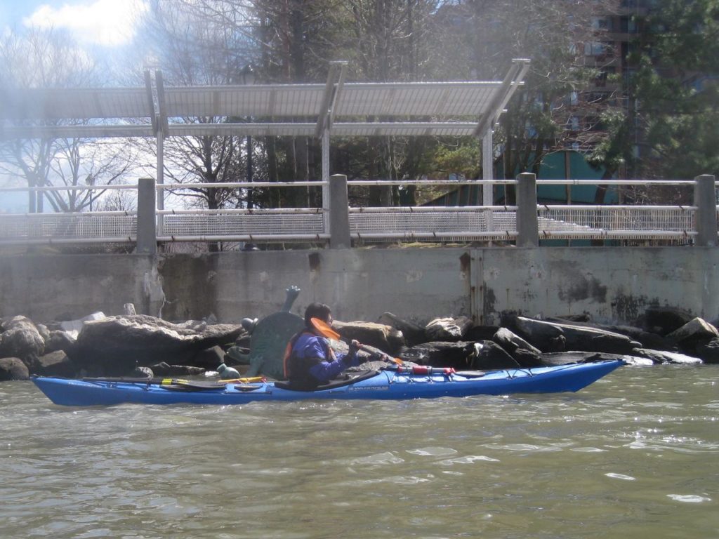 Paddling Along Roosevelt Island, AA.