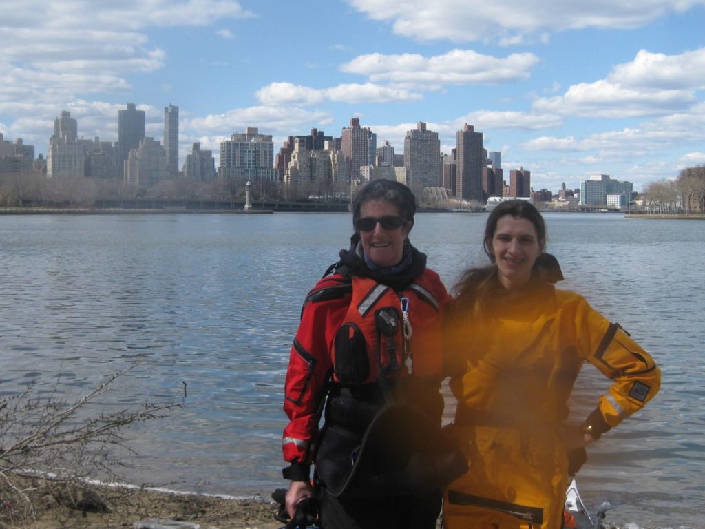 AW and Kayak Cowgirl, Easter 2013.