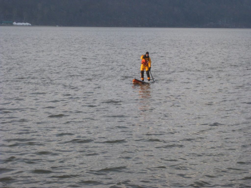 Another Friendly Paddleboarder.