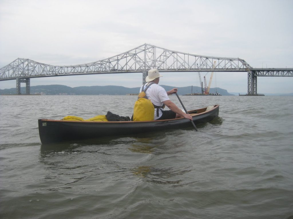 Approaching the Tappan Zee Bridge.