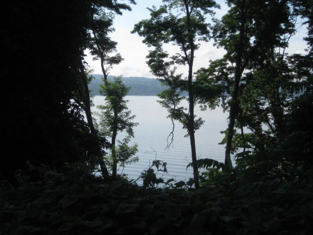 Looking from Croton.