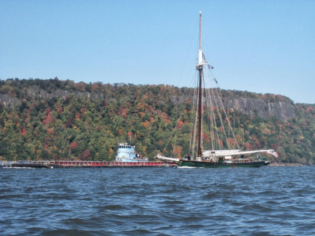 Riverkeeper and Barge.