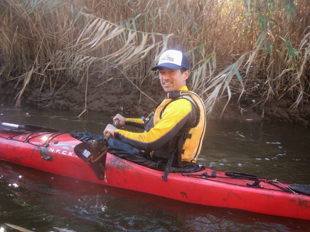 In Piermont Marsh.