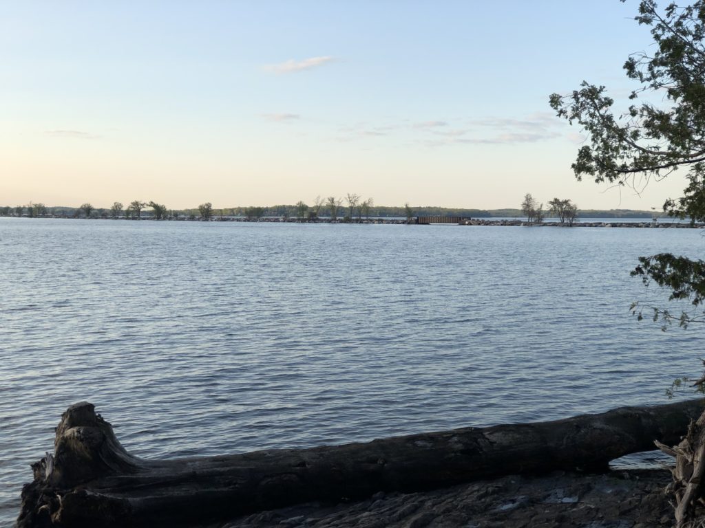 The Causeway, from Law Island.