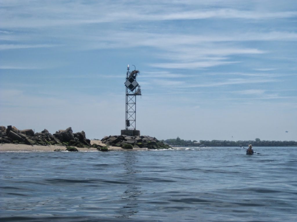 Passing an Osprey Nest.