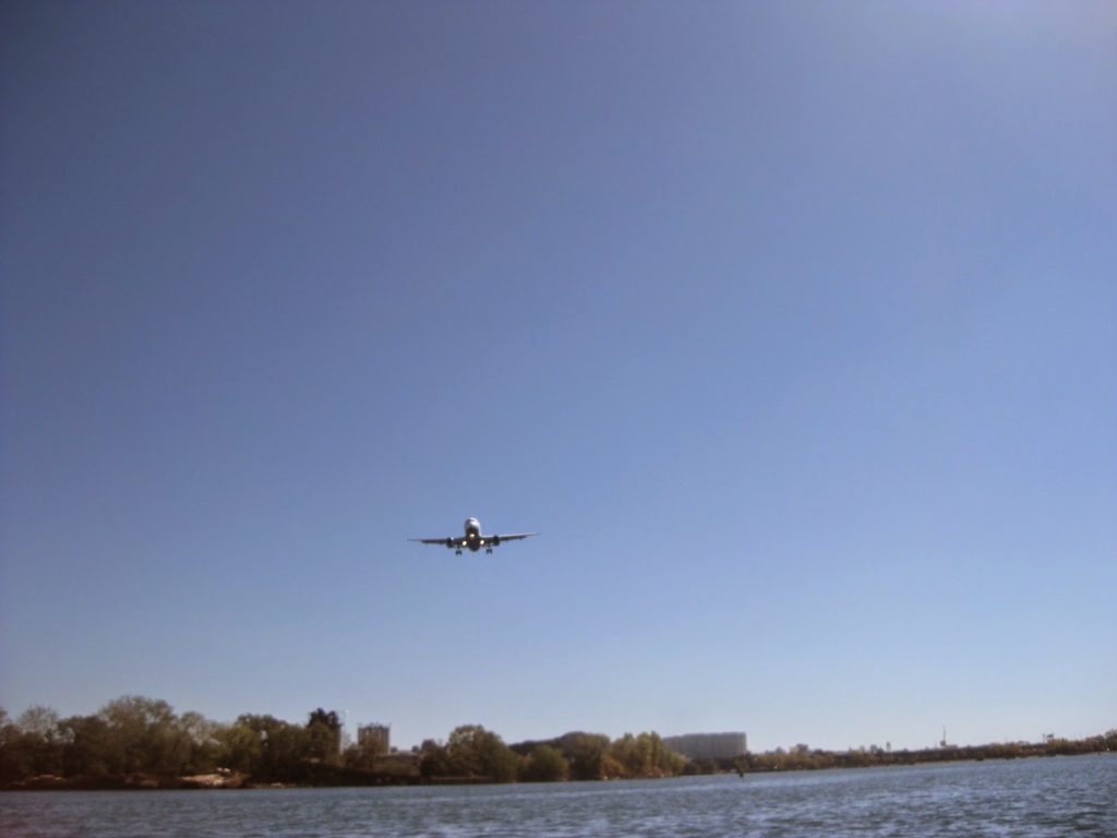 Incoming at LGA.