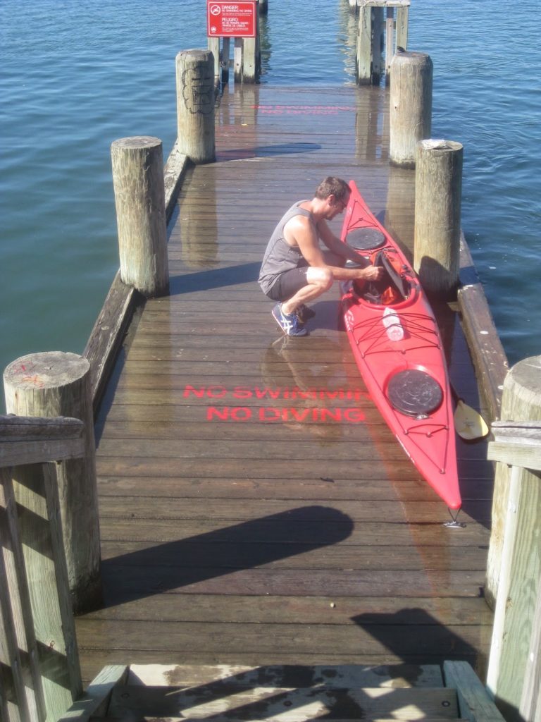 Break at Flushing Dock