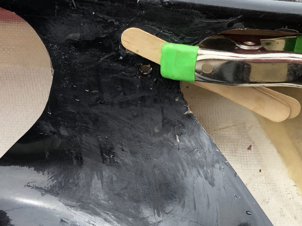 Pintail Seat Repair - Clamped