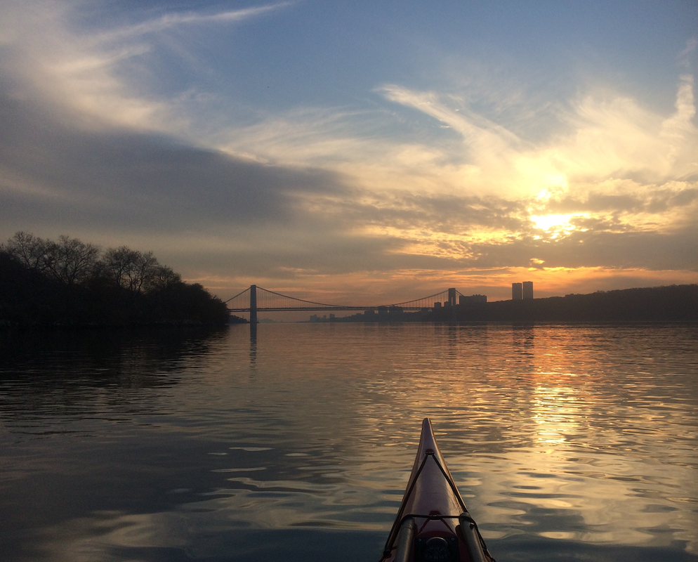 Sunset at GWB