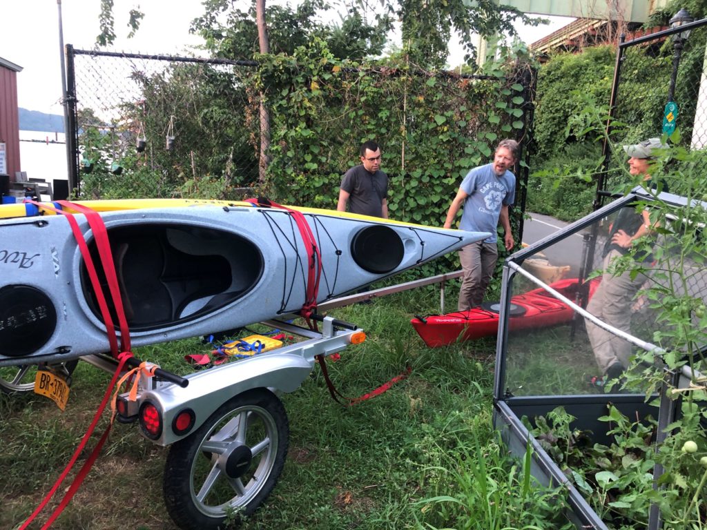 Loading the Trailer