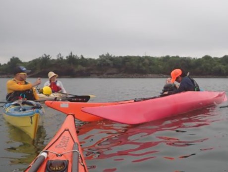 Unresponsive paddler practice.