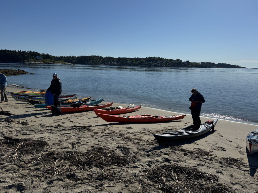 Loading at Popham Beach